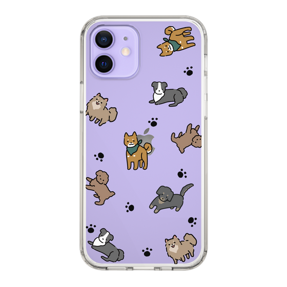 Slim Protection Case［ Original - CASEPLAY Dog All-over Pattern - color ］