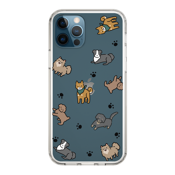 Slim Protection Case［ Original - CASEPLAY Dog All-over Pattern - color ］