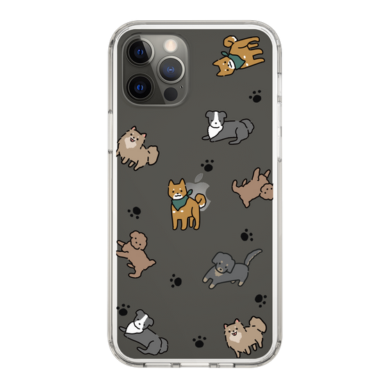 Slim Protection Case［ Original - CASEPLAY Dog All-over Pattern - color ］