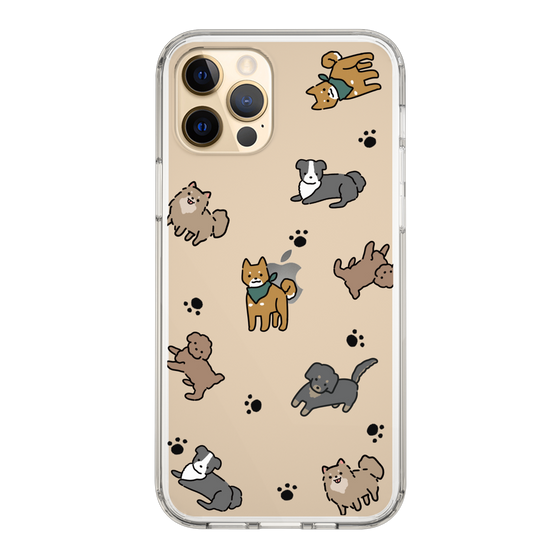 Slim Protection Case［ Original - CASEPLAY Dog All-over Pattern - color ］