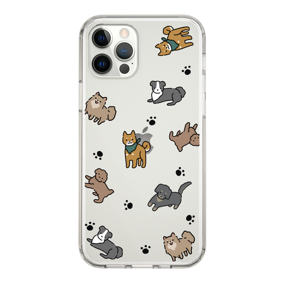 Slim Protection Case［ Original - CASEPLAY Dog All-over Pattern - color ］
