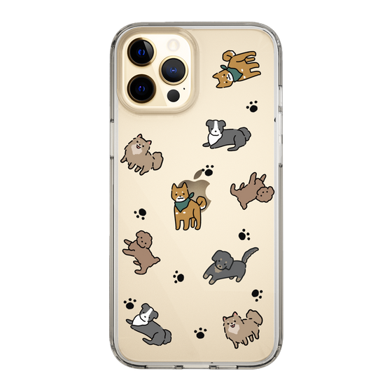 Slim Protection Case［ Original - CASEPLAY Dog All-over Pattern - color ］
