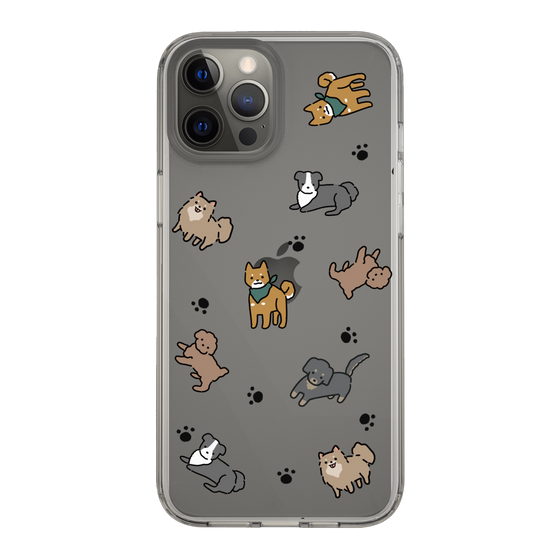 Slim Protection Case［ Original - CASEPLAY Dog All-over Pattern - color ］