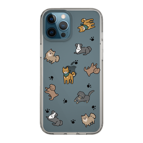 Slim Protection Case［ Original - CASEPLAY Dog All-over Pattern - color ］