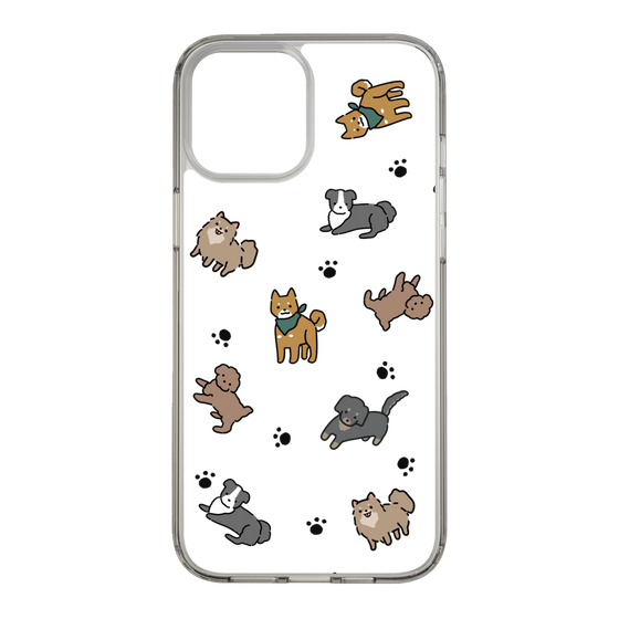 Slim Protection Case［ Original - CASEPLAY Dog All-over Pattern - color ］