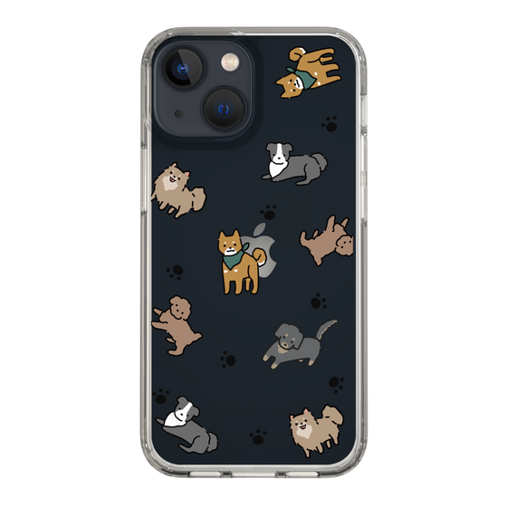 Slim Protection Case［ Original - CASEPLAY Dog All-over Pattern - color ］