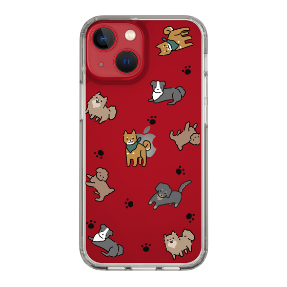 Slim Protection Case［ Original - CASEPLAY Dog All-over Pattern - color ］