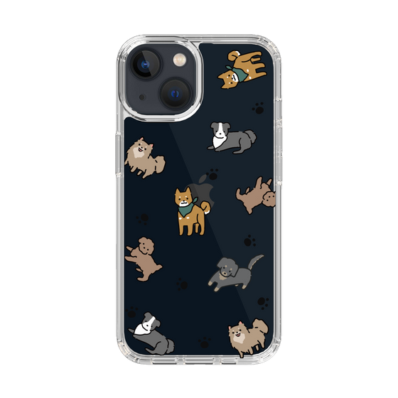 Slim Protection Case［ Original - CASEPLAY Dog All-over Pattern - color ］