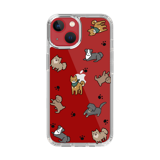 Slim Protection Case［ Original - CASEPLAY Dog All-over Pattern - color ］