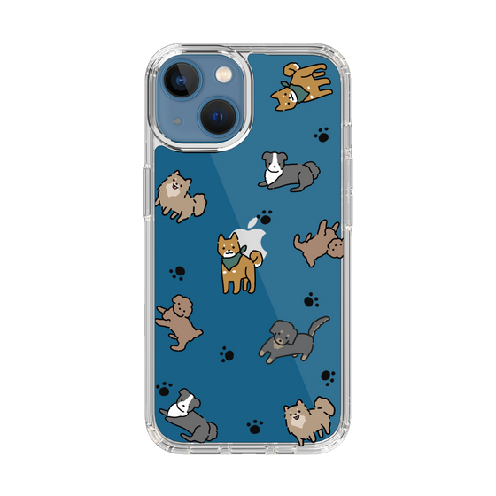 Slim Protection Case［ Original - CASEPLAY Dog All-over Pattern - color ］