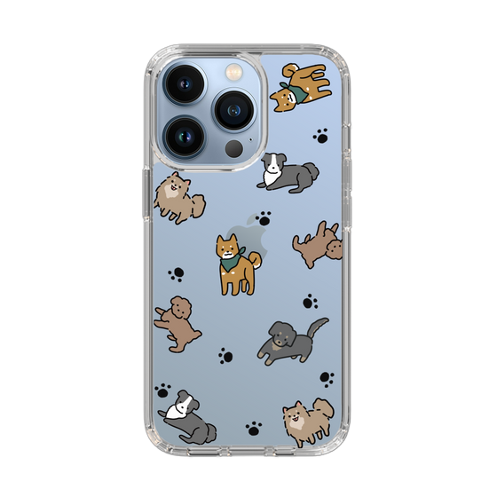 Slim Protection Case［ Original - CASEPLAY Dog All-over Pattern - color ］