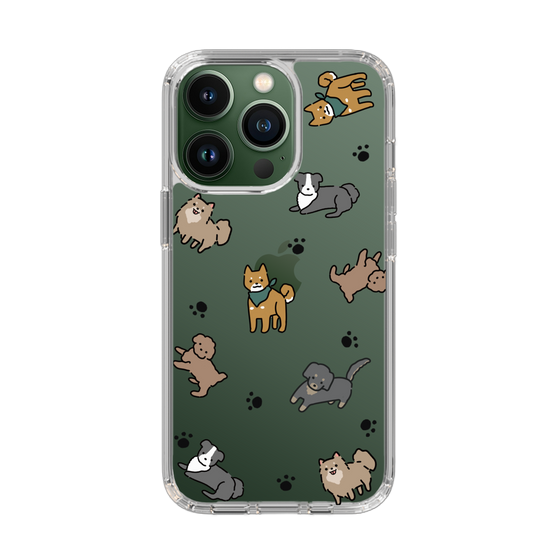 Slim Protection Case［ Original - CASEPLAY Dog All-over Pattern - color ］