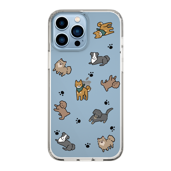Slim Protection Case［ Original - CASEPLAY Dog All-over Pattern - color ］