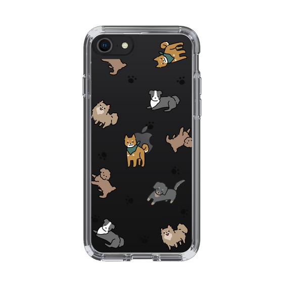 Slim Protection Case［ Original - CASEPLAY Dog All-over Pattern - color ］