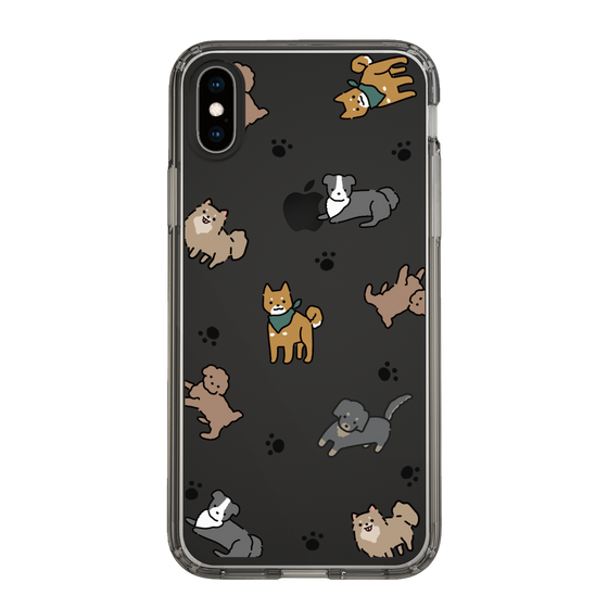 Slim Protection Case［ Original - CASEPLAY Dog All-over Pattern - color ］