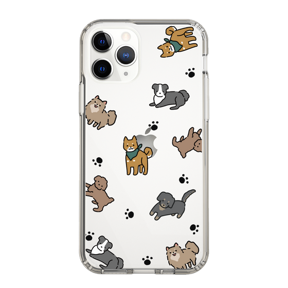 Slim Protection Case［ Original - CASEPLAY Dog All-over Pattern - color ］
