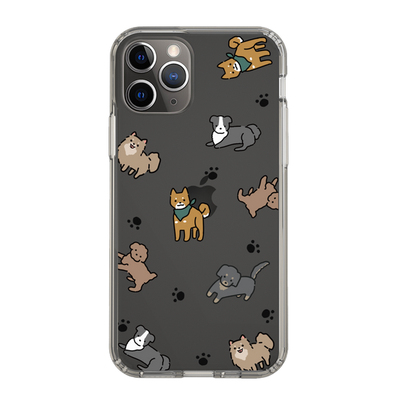 Slim Protection Case［ Original - CASEPLAY Dog All-over Pattern - color ］