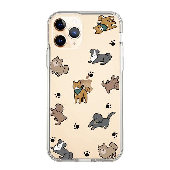 Slim Protection Case［ Original - CASEPLAY Dog All-over Pattern - color ］