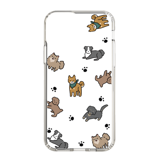 Slim Protection Case［ Original - CASEPLAY Dog All-over Pattern - color ］