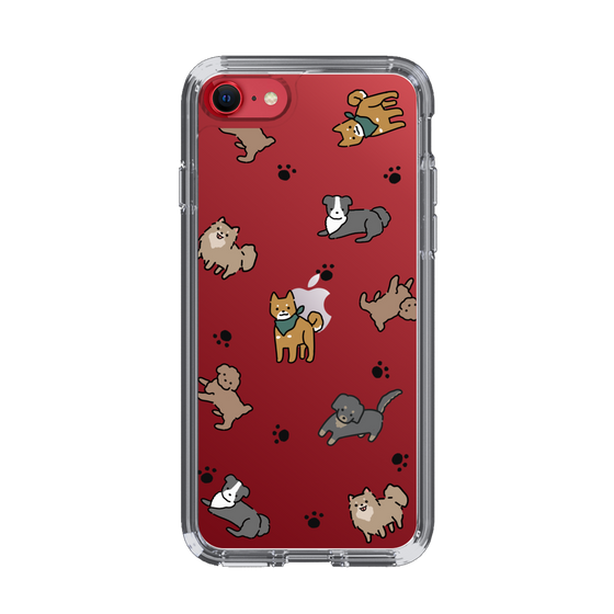 Slim Protection Case［ Original - CASEPLAY Dog All-over Pattern - color ］