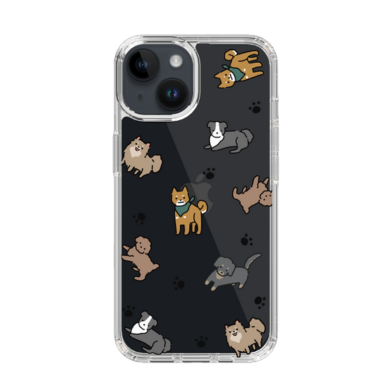 Slim Protection Case［ Original - CASEPLAY Dog All-over Pattern - color ］
