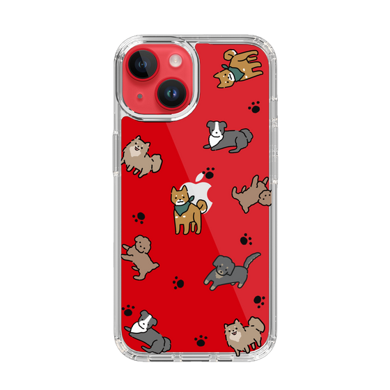 Slim Protection Case［ Original - CASEPLAY Dog All-over Pattern - color ］