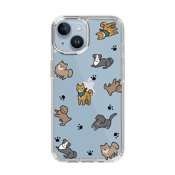 Slim Protection Case［ Original - CASEPLAY Dog All-over Pattern - color ］
