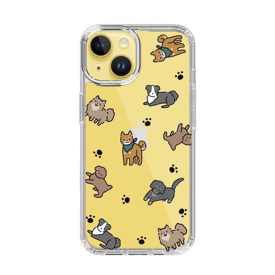 Slim Protection Case［ Original - CASEPLAY Dog All-over Pattern - color ］