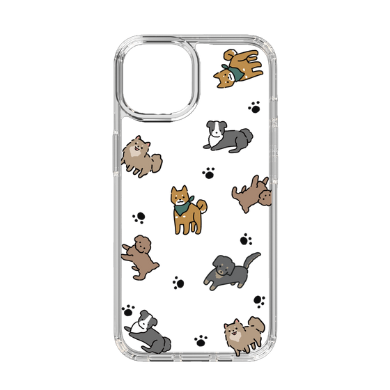 Slim Protection Case［ Original - CASEPLAY Dog All-over Pattern - color ］