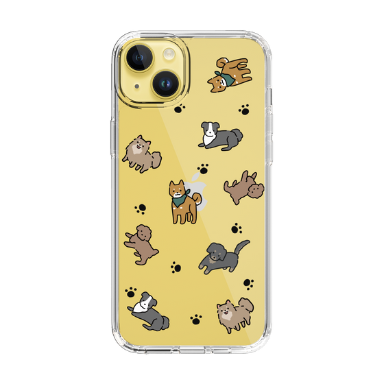 Slim Protection Case［ Original - CASEPLAY Dog All-over Pattern - color ］