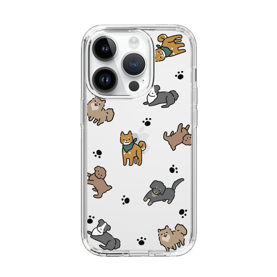 Slim Protection Case［ Original - CASEPLAY Dog All-over Pattern - color ］