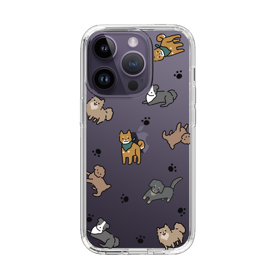 Slim Protection Case［ Original - CASEPLAY Dog All-over Pattern - color ］