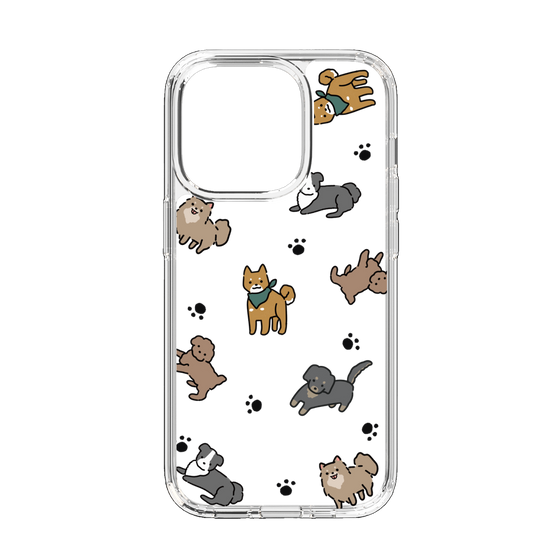 Slim Protection Case［ Original - CASEPLAY Dog All-over Pattern - color ］