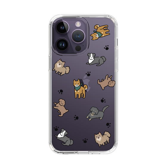Slim Protection Case［ Original - CASEPLAY Dog All-over Pattern - color ］