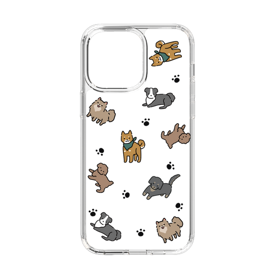 Slim Protection Case［ Original - CASEPLAY Dog All-over Pattern - color ］