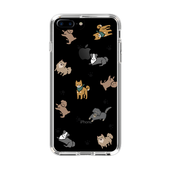 Slim Protection Case［ Original - CASEPLAY Dog All-over Pattern - color ］