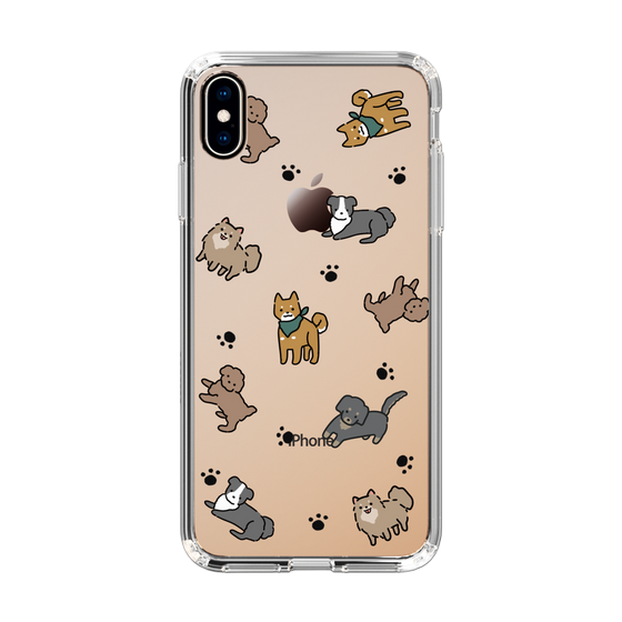 Slim Protection Case［ Original - CASEPLAY Dog All-over Pattern - color ］