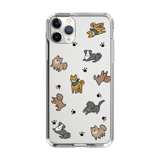 Slim Protection Case［ Original - CASEPLAY Dog All-over Pattern - color ］