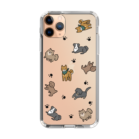 Slim Protection Case［ Original - CASEPLAY Dog All-over Pattern - color ］