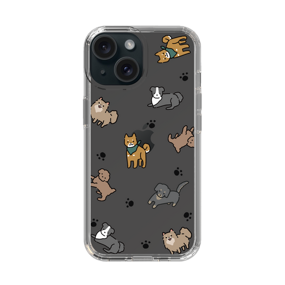 Slim Protection Case［ Original - CASEPLAY Dog All-over Pattern - color ］