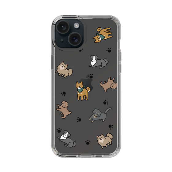 Slim Protection Case［ Original - CASEPLAY Dog All-over Pattern - color ］