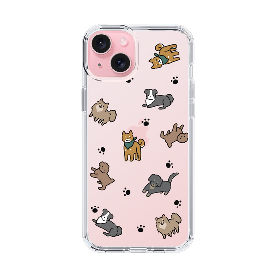 Slim Protection Case［ Original - CASEPLAY Dog All-over Pattern - color ］