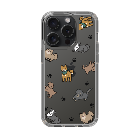 Slim Protection Case［ Original - CASEPLAY Dog All-over Pattern - color ］