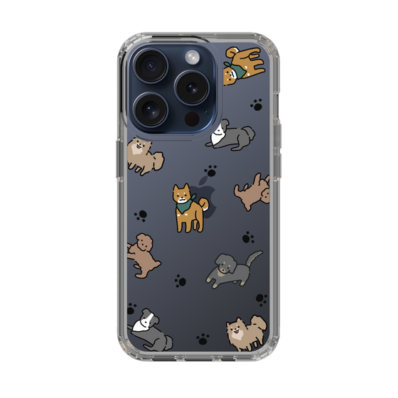 Slim Protection Case［ Original - CASEPLAY Dog All-over Pattern - color ］