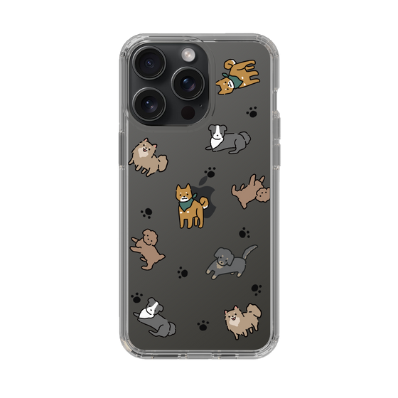 Slim Protection Case［ Original - CASEPLAY Dog All-over Pattern - color ］