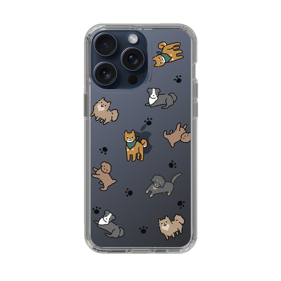 Slim Protection Case［ Original - CASEPLAY Dog All-over Pattern - color ］