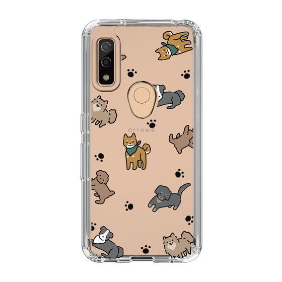 Slim Protection Case［ Original - CASEPLAY Dog All-over Pattern - color ］