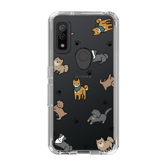 Slim Protection Case［ Original - CASEPLAY Dog All-over Pattern - color ］