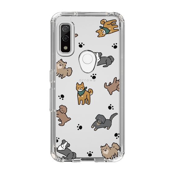 Slim Protection Case［ Original - CASEPLAY Dog All-over Pattern - color ］