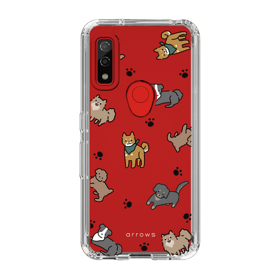 Slim Protection Case［ Original - CASEPLAY Dog All-over Pattern - color ］